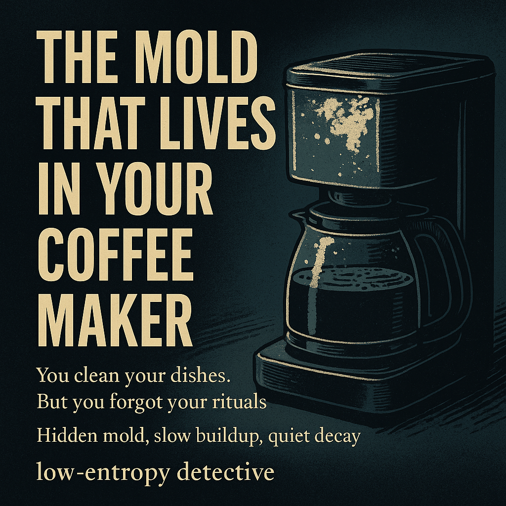 Coffee maker with mineral buildup